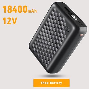 Genovega 18400mAh 12V heated jacket battery