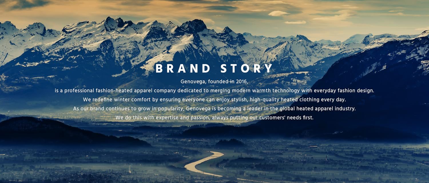 Genovega brand story: founded in 2016, a fashion heated apparel company