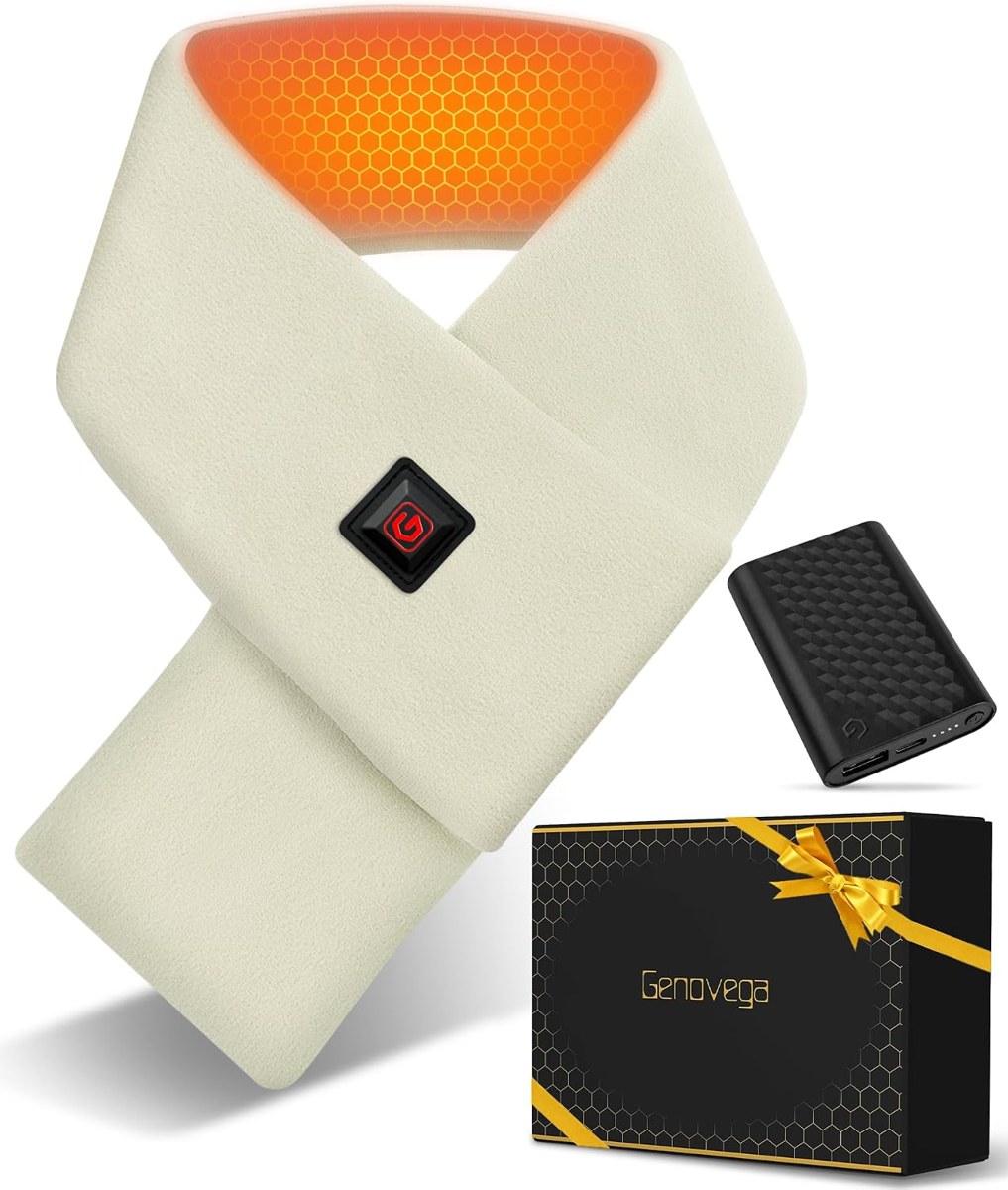 Genovega Heated Scarf Gift Set for Mom and Family