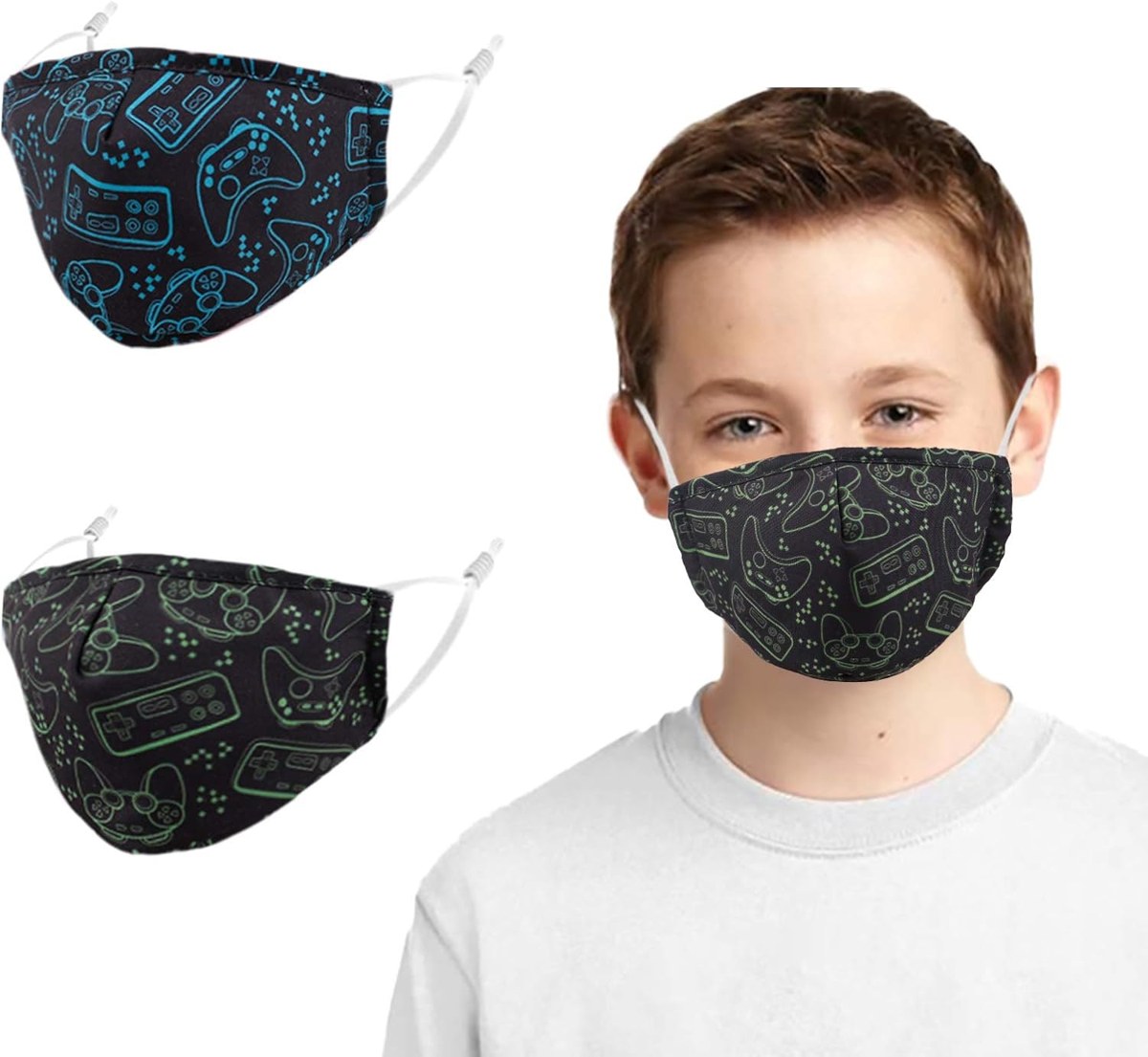Genovega Kids Reusable Cotton Face Mask