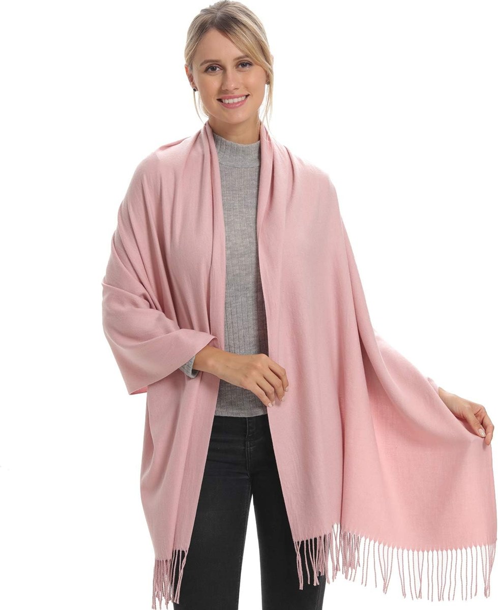 Genovega Pashmina Scarf Wrap Shawl for Women, view 2