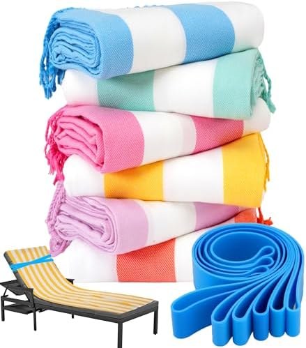 Sand-Free Turkish Beach Towel Set, Option 5
