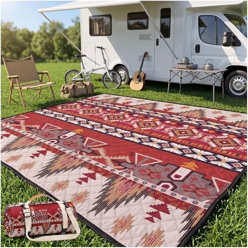 Waterproof Picnic Blanket 80 x 80, Foldable, Option 4
